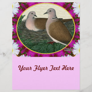 Dove Nest and Flowers Flyer