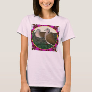 Dove Nest and Flowers T-Shirt