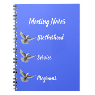 Dove Notebook Mahogany Vida