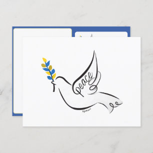 Dove of Peace announcement and save the date