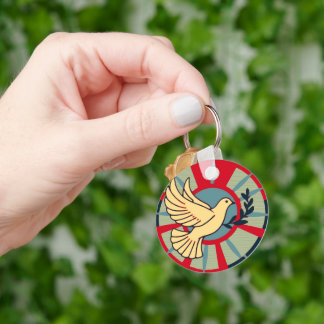 Dove of Peace | Christian Faith Journal Key Ring