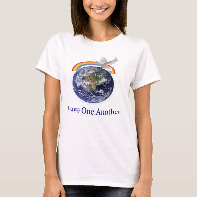 Dove of Peace christian t-shirts (Front)