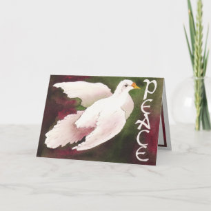 Dove of Peace Christmas Card