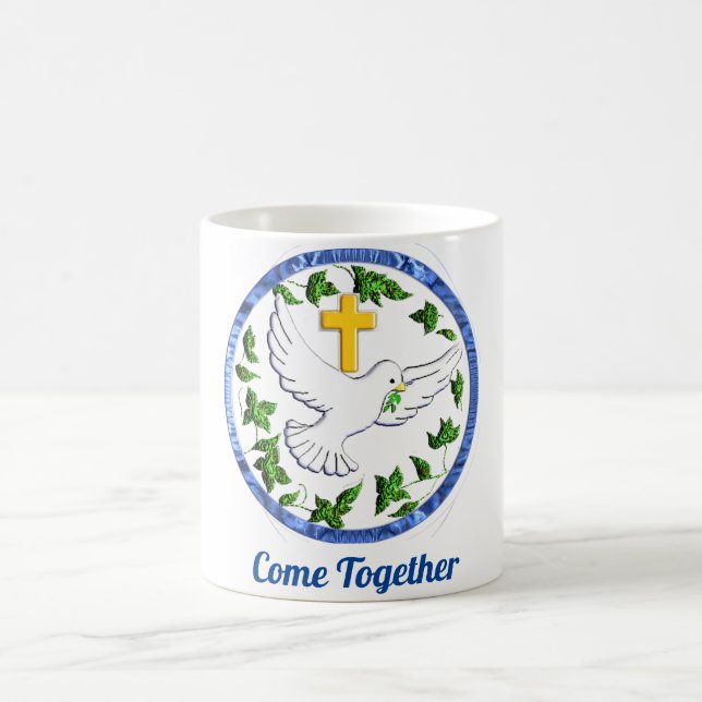 Dove of Peace Coffee Mug (Center)