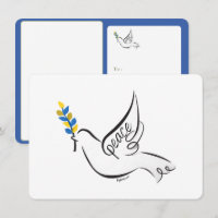 Dove of Peace custom greeting