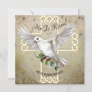 Dove of Peace Easter Card