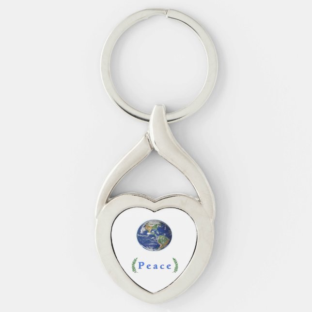 Dove of peace key ring (Front)