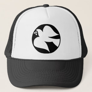 Dove of Peace Sign Trucker Hat
