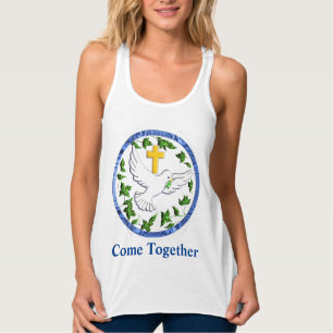 Dove of peace singlet