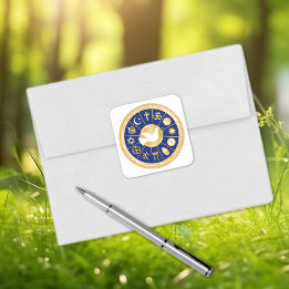 Dove of Peace Square Sticker