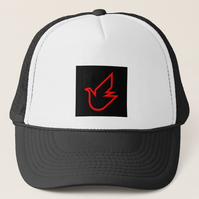Dove of Peace Trucker Hat (Front)