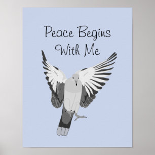 Dove - Peace Begins with Me Print