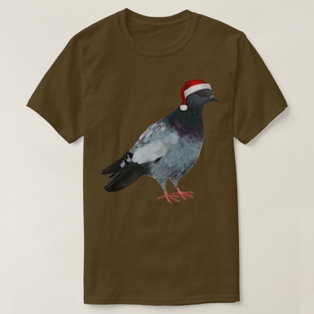 Dove Pigeon Christmas 2 T-Shirt (Design Front)
