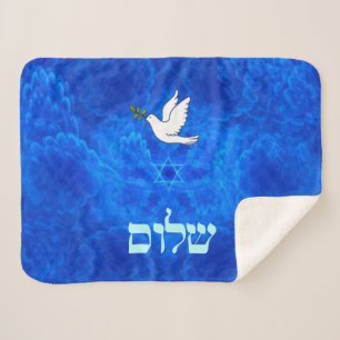 Dove - Shalom Sherpa Blanket