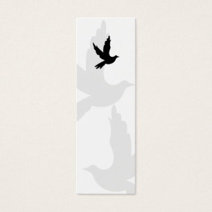 Dove Silhouette Bookmark
