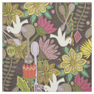 dove spoon garden fabric