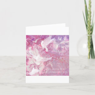 Dove Sympathy Card Blank