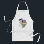 Dove Tallit Menorah<br><div class="desc">This beautiful design incorporates the Magan David,  Dove,  Tallit & Menorah.</div>