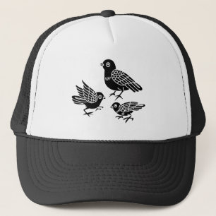 Dove with children trucker hat