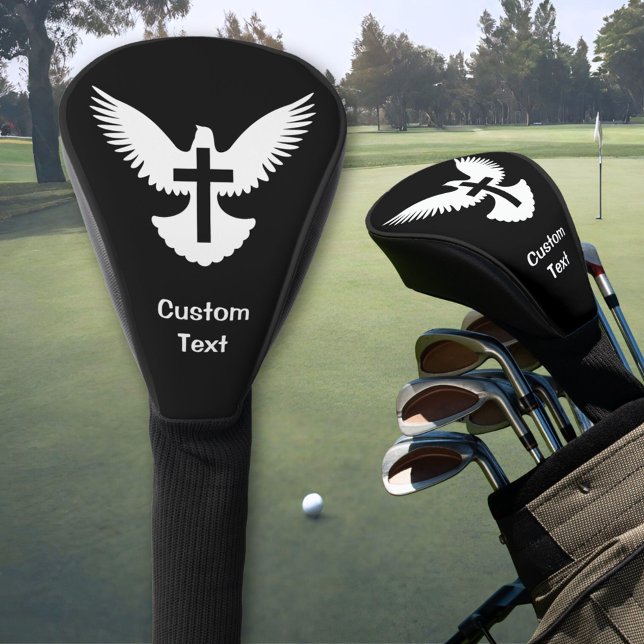 Dove with Cross Golf Head Cover (Creator Uploaded)