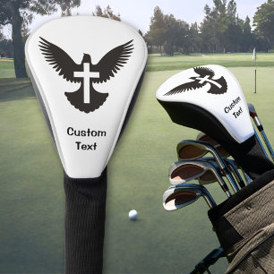 Dove with Cross Golf Head Cover