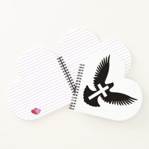 Dove with Cross Notebook