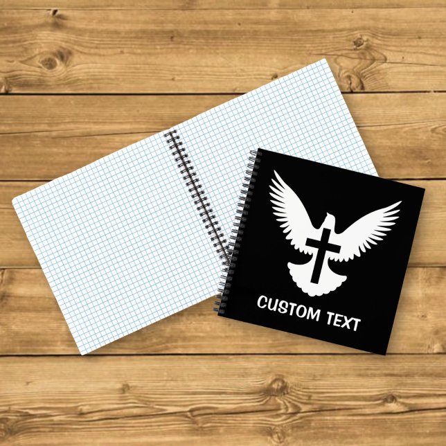 Dove with Cross Notebook (Creator Uploaded)