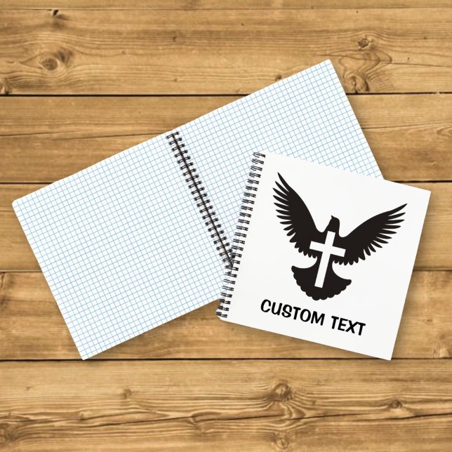 Dove with Cross Notebook (Creator Uploaded)