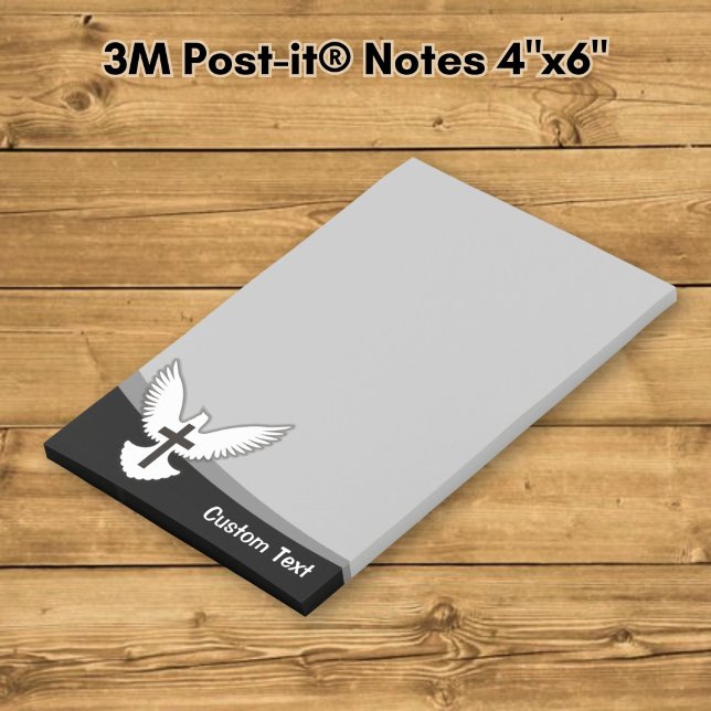 Dove with Cross Post-it Notes (Creator Uploaded)