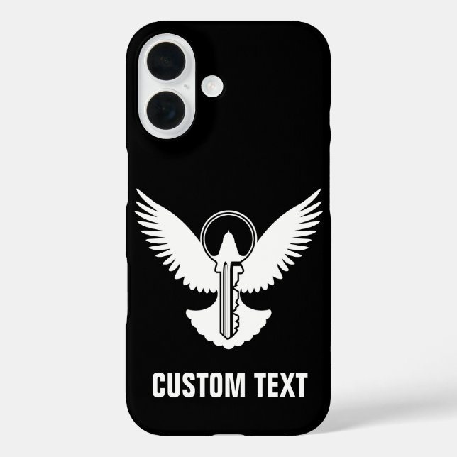 Dove with Key Case-Mate iPhone Case (Back)