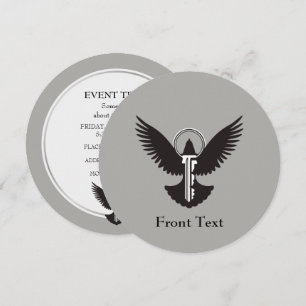 Dove with Key Invitation