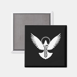 Dove with Key Magnet