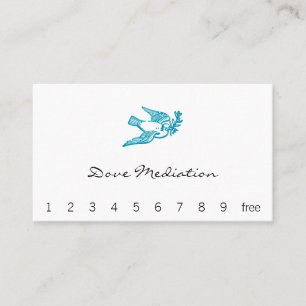 Dove with Olive Branch Business Card