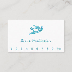 Dove with Olive Branch Business Card