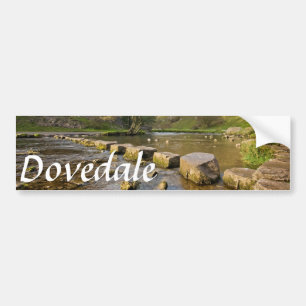Dovedale, Derbyshire Peak District souvenir photo Bumper Sticker