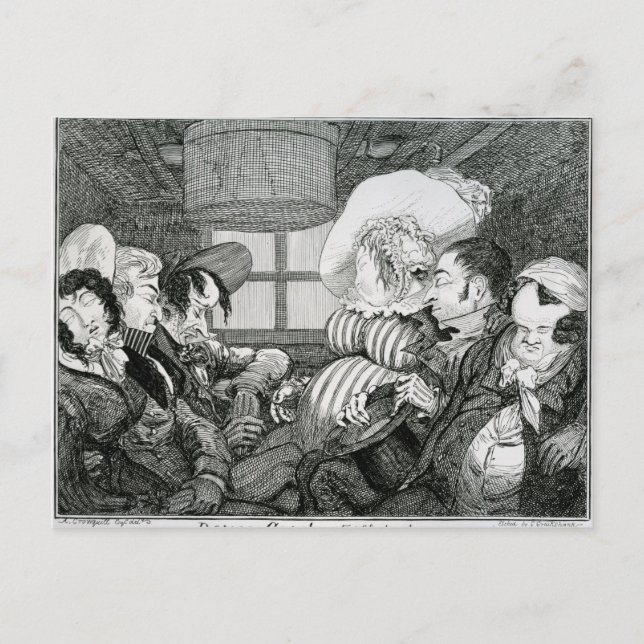 Dover Coach, 5 o'clock morning Postcard (Front)