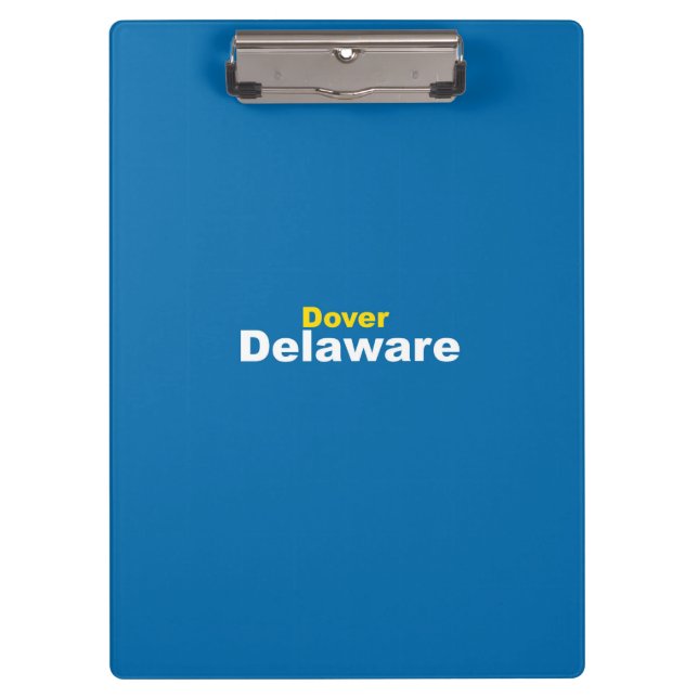 Dover, Delaware Clipboard (Front)