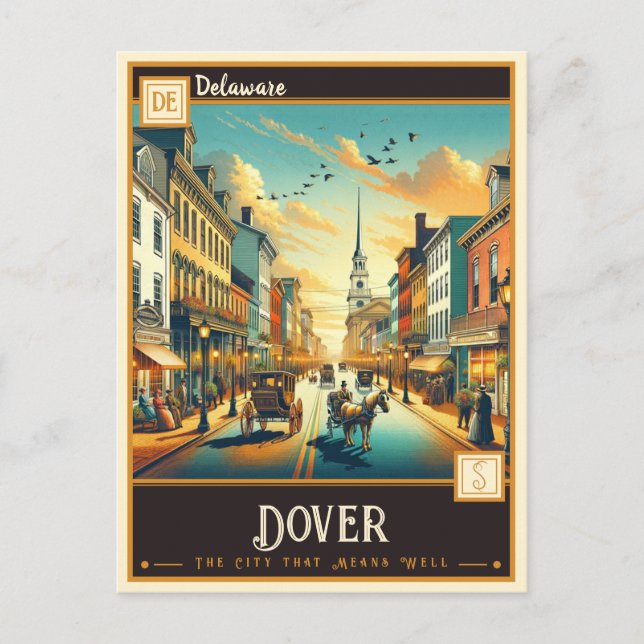 Dover, Delaware | Vintage Postcard (Front)