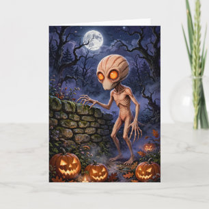 Dover Demon Halloween Card