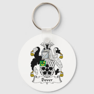Dover Family Crest Key Ring