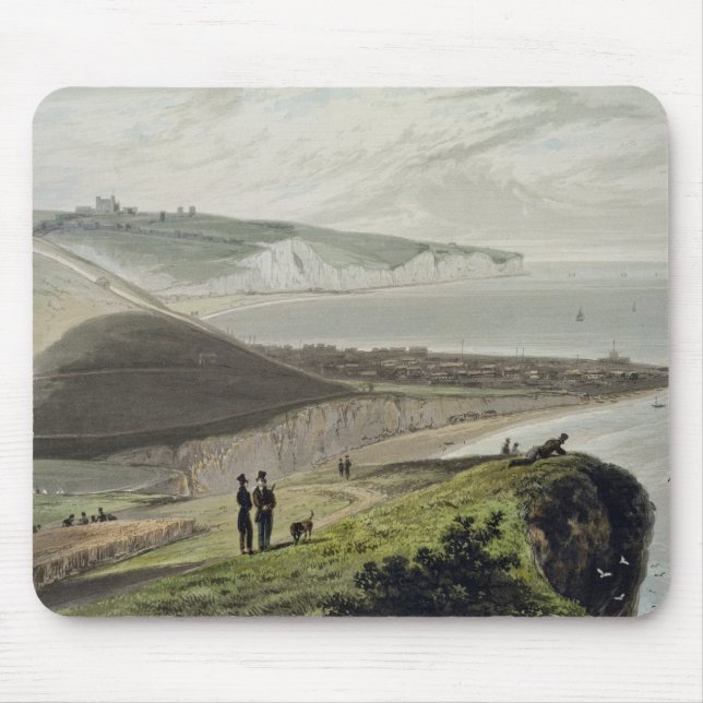 Dover, from Shakespeare's Cliff, from 'A Voyage Ar Mouse Pad (Front)