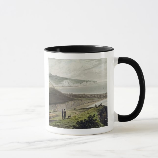Dover, from Shakespeare's Cliff, from 'A Voyage Ar Mug (Right)