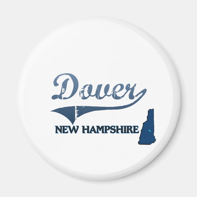 Dover New Hampshire City Classic Magnet (Front)