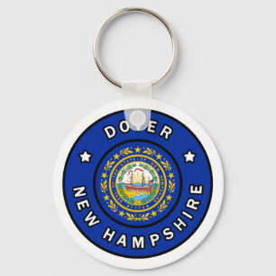Dover New Hampshire Key Ring