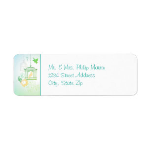 Doves & Cages - Address Labels