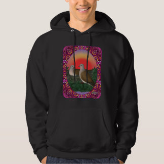 Doves Framed Hoodie