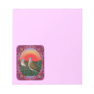 Doves Framed Notepad
