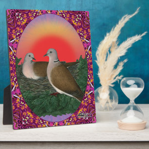 Doves Framed Plaque