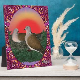 Doves Framed Plaque