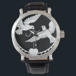 Doves Heart Dance Peace Love Party Destiny Watch<br><div class="desc">Doves Heart Dance Peace Love Party Destiny</div>